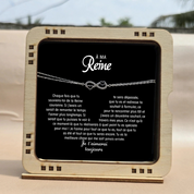 À mon âme sœur - Bracelet coeurs d'amour - Or