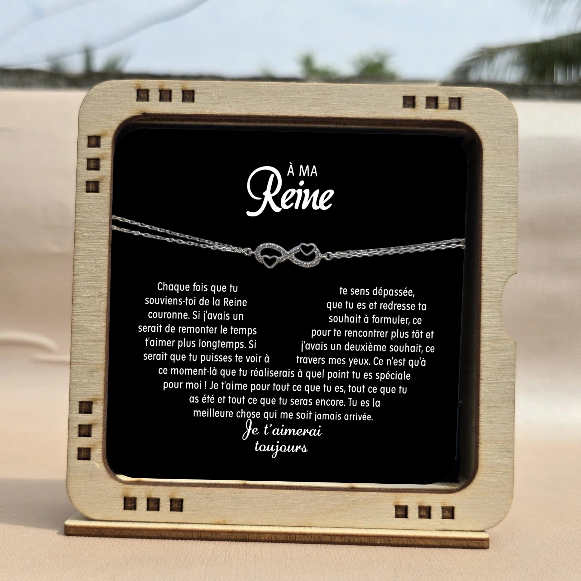 À mon âme sœur - Bracelet coeurs d'amour - Or