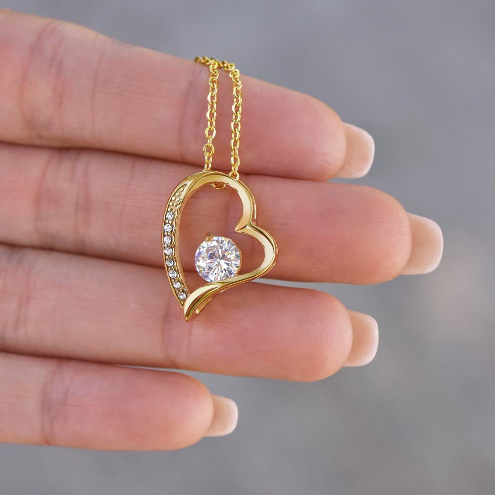 Cadeau d'excuses pour elle - Collier coeur
