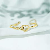 À ma Fille - Bracelet en or infini