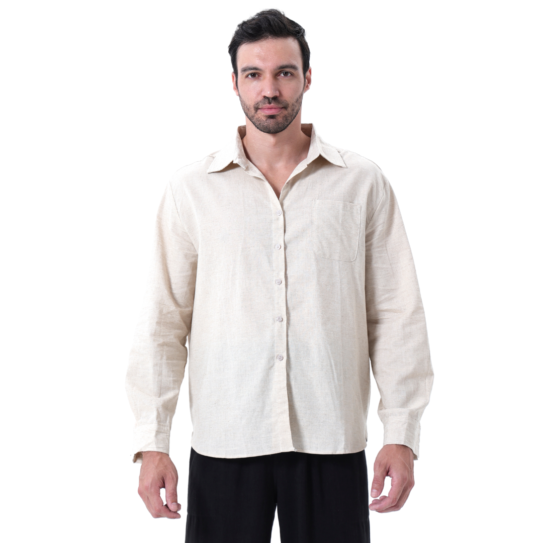 Chemise en lin (manches longues)