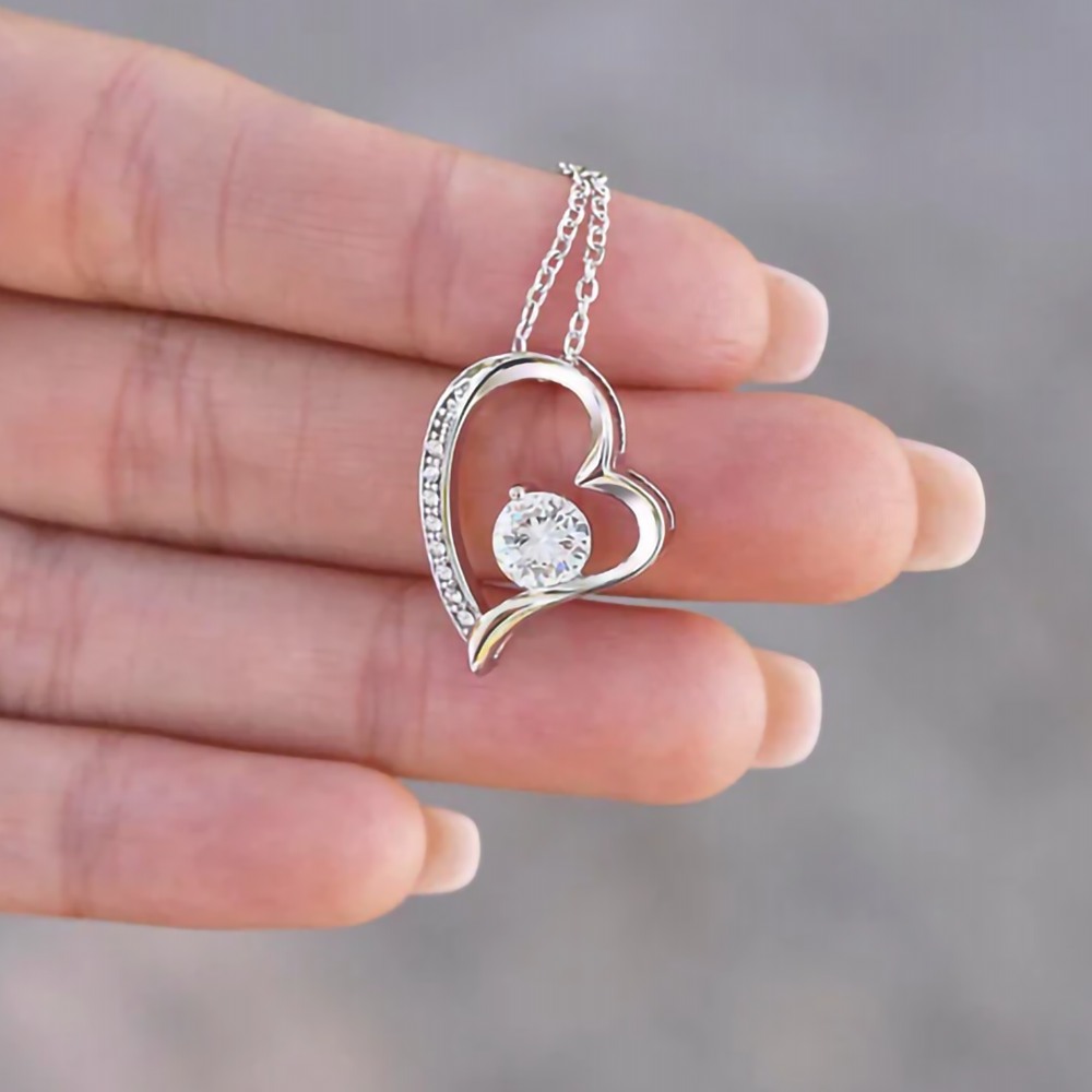 À ma Reine - Collier Rose éternelle