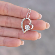 À ma Reine - Collier Rose éternelle