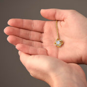 À ma Reine - Collier pendentif Amour