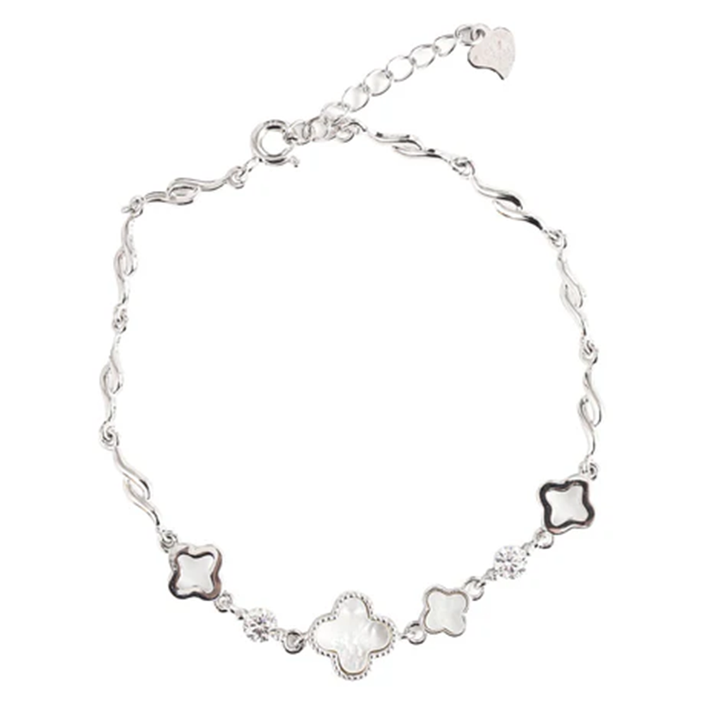 Bracelet en argent sterling et ambre