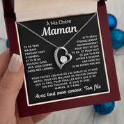 À ma Maman bien-aimée - Collier cœur