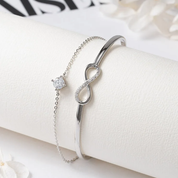 À ma Fille - bracelet avec pierre de naissance - Or