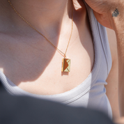 Lettre d'amour - Collier - Or