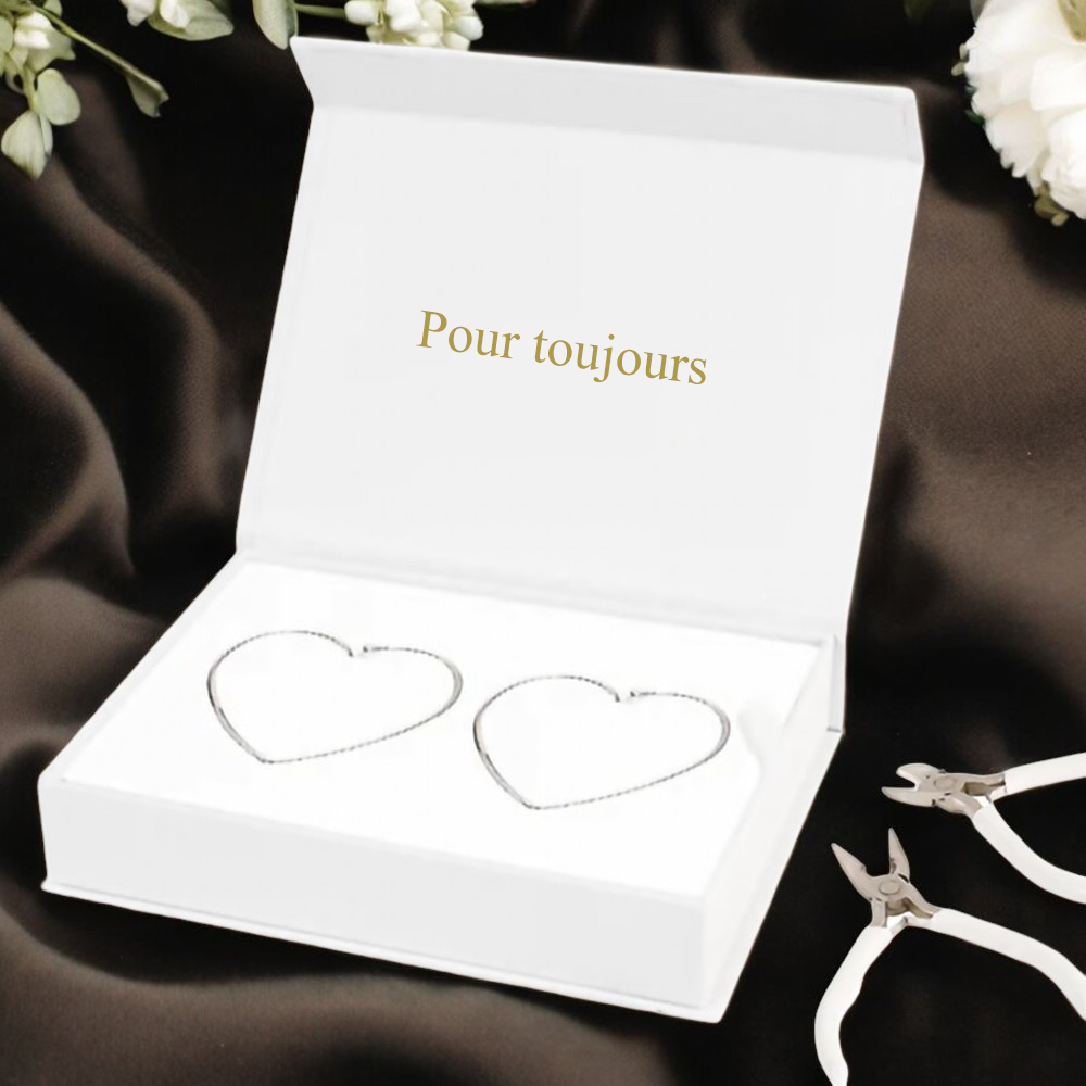 Bracelet d'amour permanent - Argent