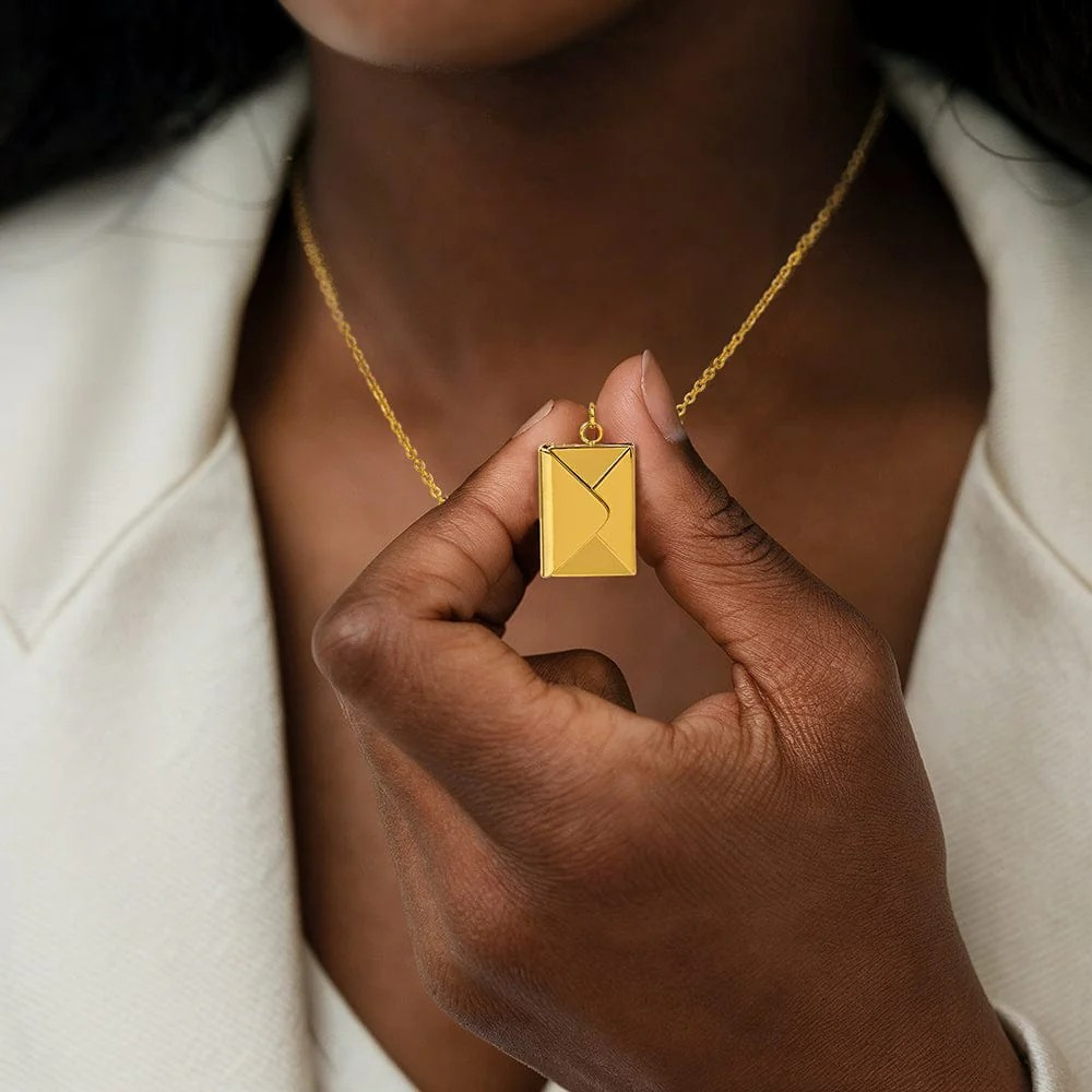 Femme de ma vie - Collier Lettre d'Amour