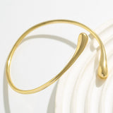 Geometric Twisted Cuff Arm Bracelet