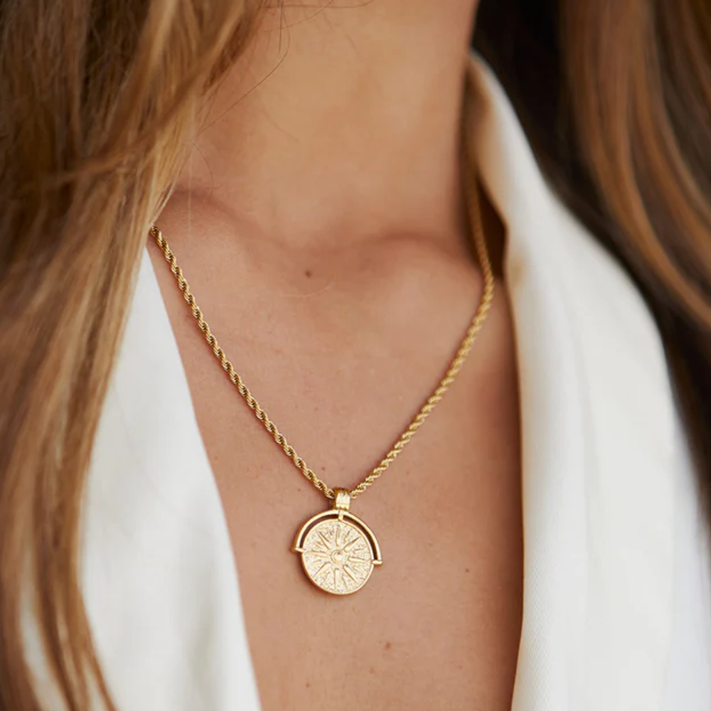 À ma Fille - Toujours briller - Collier soleil