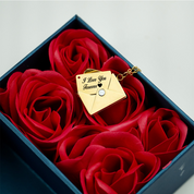 Lettre d'amour - Collier - Or Rose