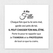 À ma Fille - bracelet CBT