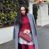 Anna Woven Clutch