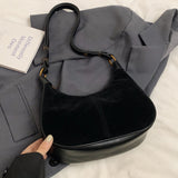 Élodie Shoulder Suede Bag