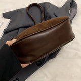 Élodie Shoulder Suede Bag