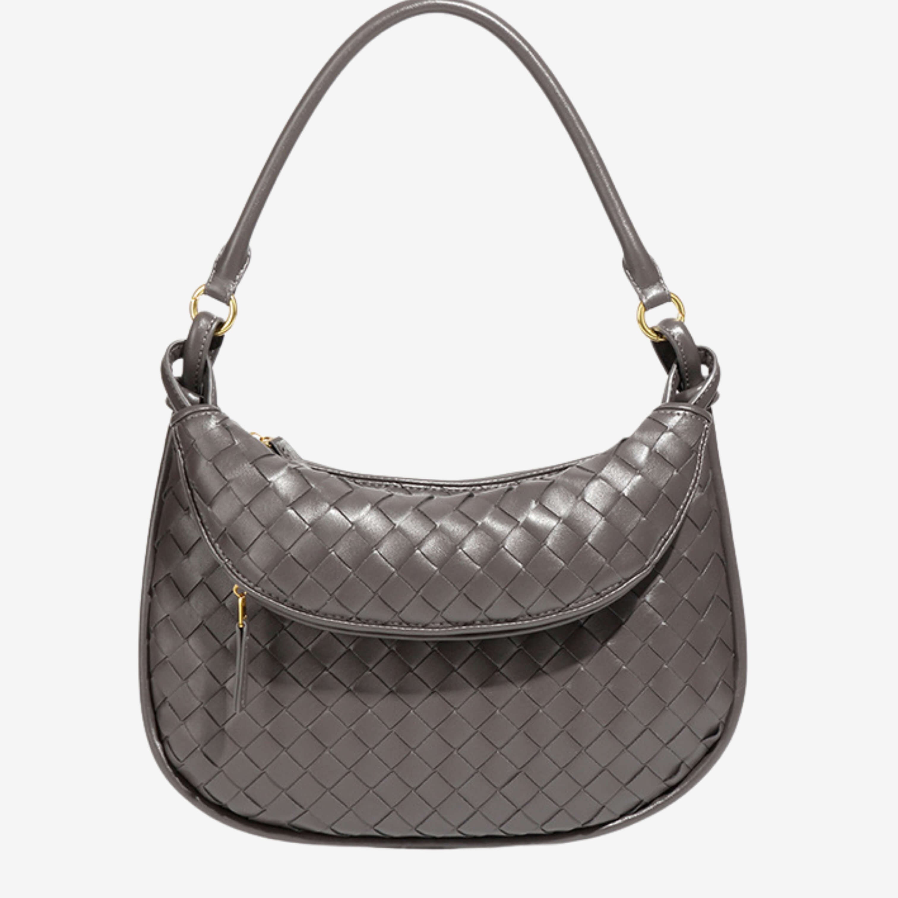 Livia Woven Shoulder Bag