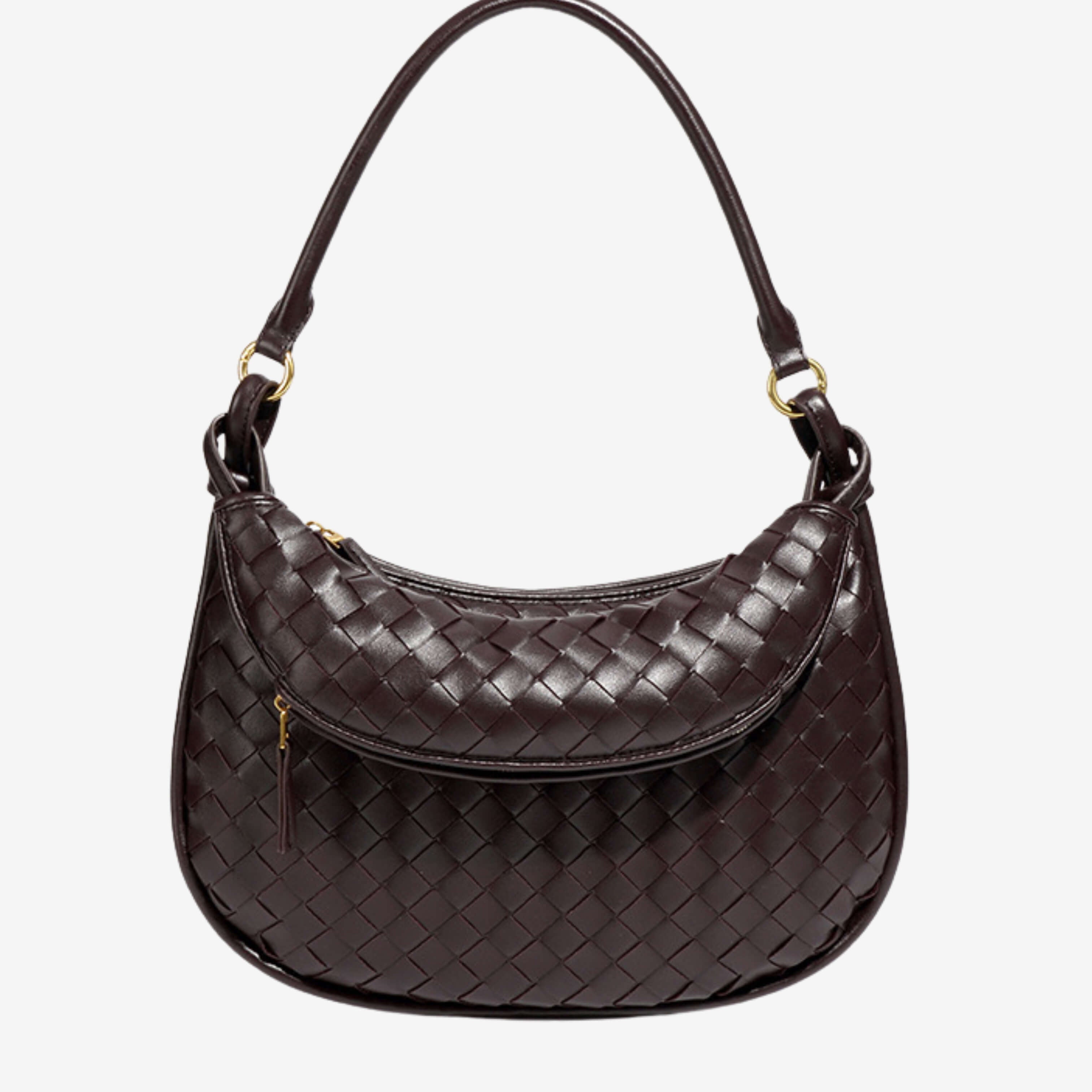 Livia Woven Shoulder Bag
