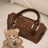 Pearly Teddy Bear Bag Charm