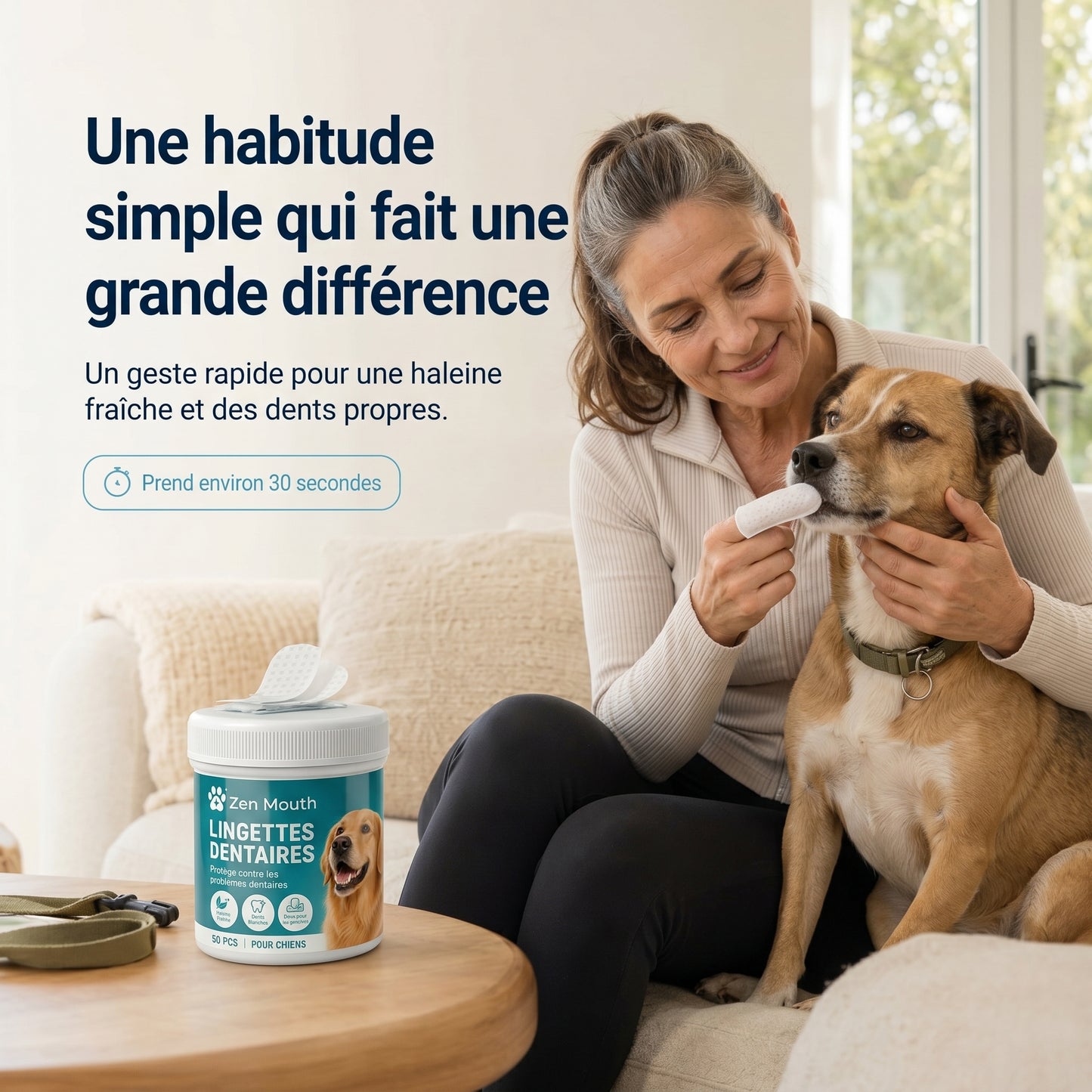 Retrouvez une haleine plus fraîche sans brosse ni stress