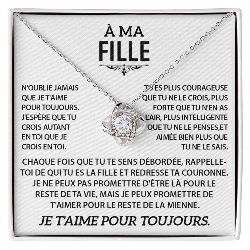 À ma Fille - Collier d'amour