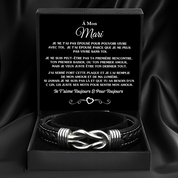 À mon Mari - Bracelet noeud d'amour