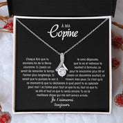 À ma Copine- Collier pendentif amour - Or