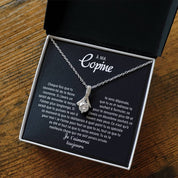 À ma Copine- Collier pendentif amour - Or