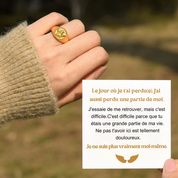 Le jour où je t'ai perdu, j'ai perdu une partie de moi