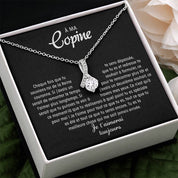 À ma Copine- Collier pendentif amour - Or