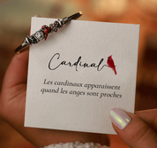 Bracelet Cardinal - Les Anges Sont Proches