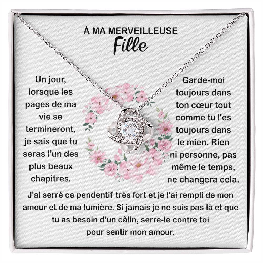 À ma merveilleuse Fille  – Tu es toujours dans mon cœur