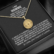 À mon Homme – Gardez-moi dans votre cœur - Or