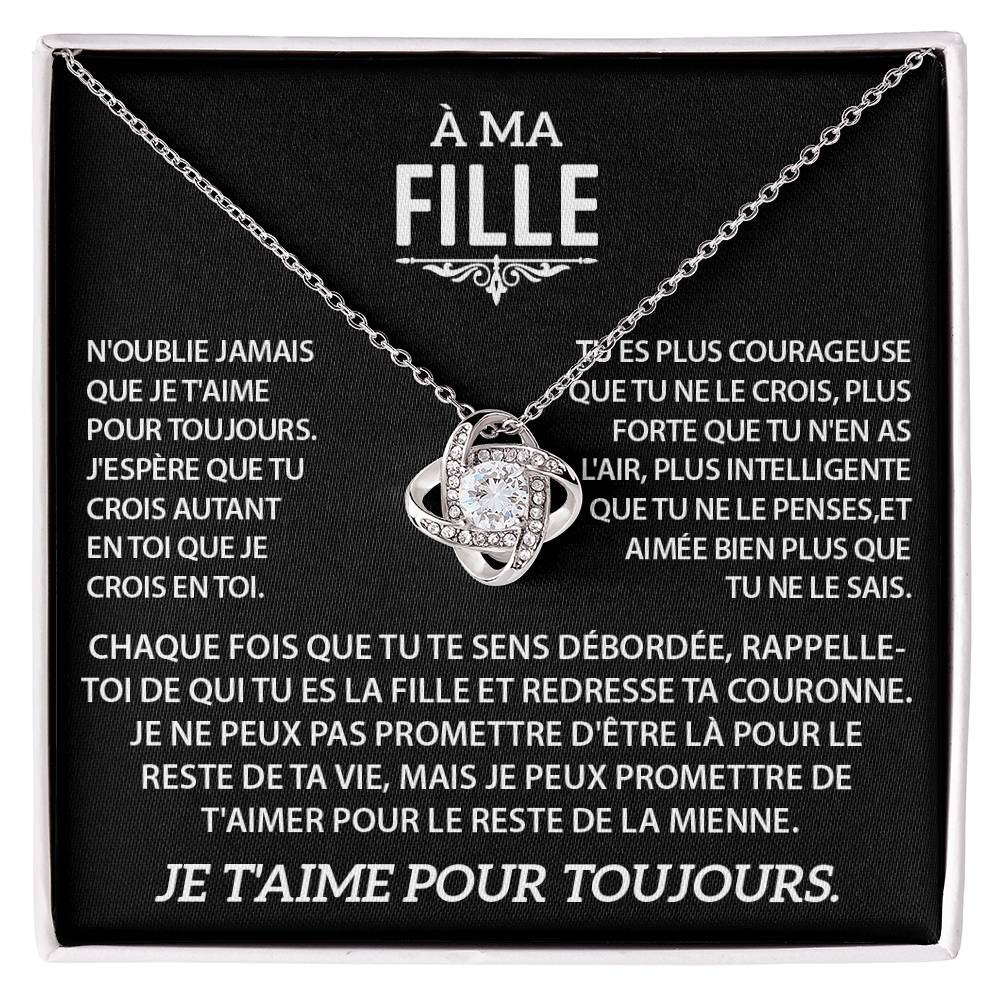 À ma Fille - N'oublie jamais que je t'aime - Or