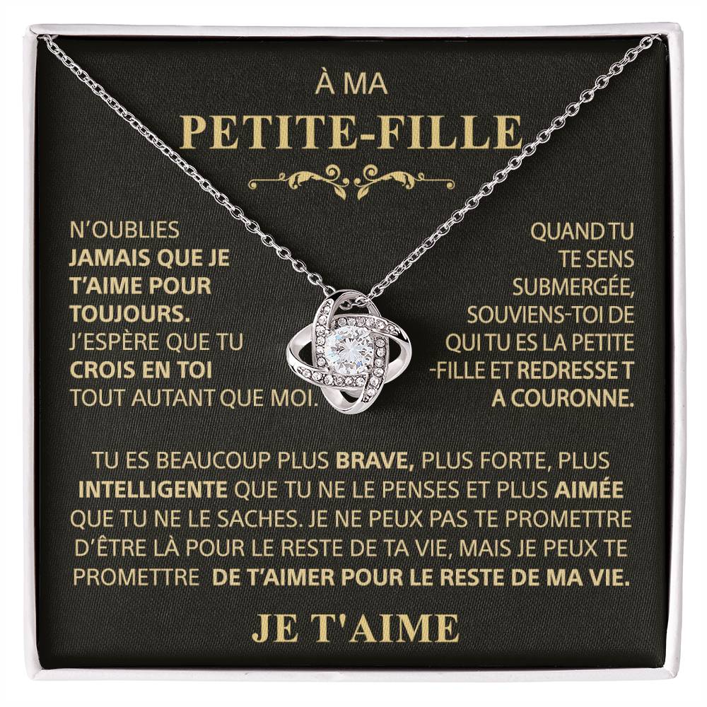 À ma petite-fille - N'oublie jamais que je t'aime - Or