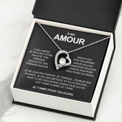 À mon Amour - Collier coeur