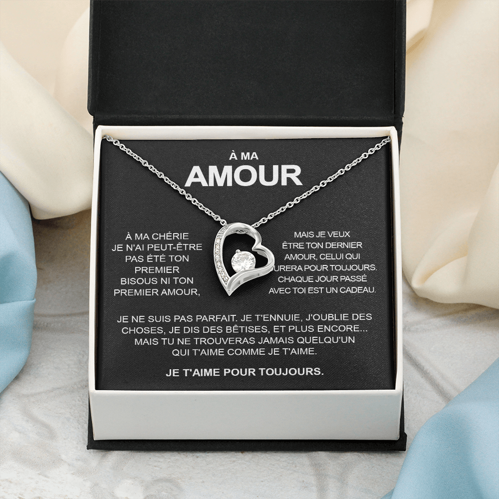 À mon Amour - Collier coeur
