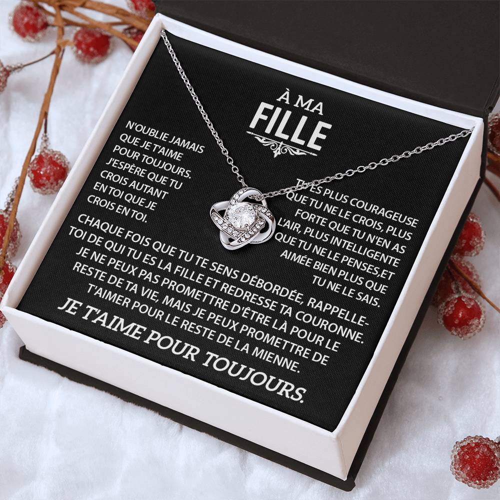 À ma Fille - N'oublie jamais que je t'aime - Or