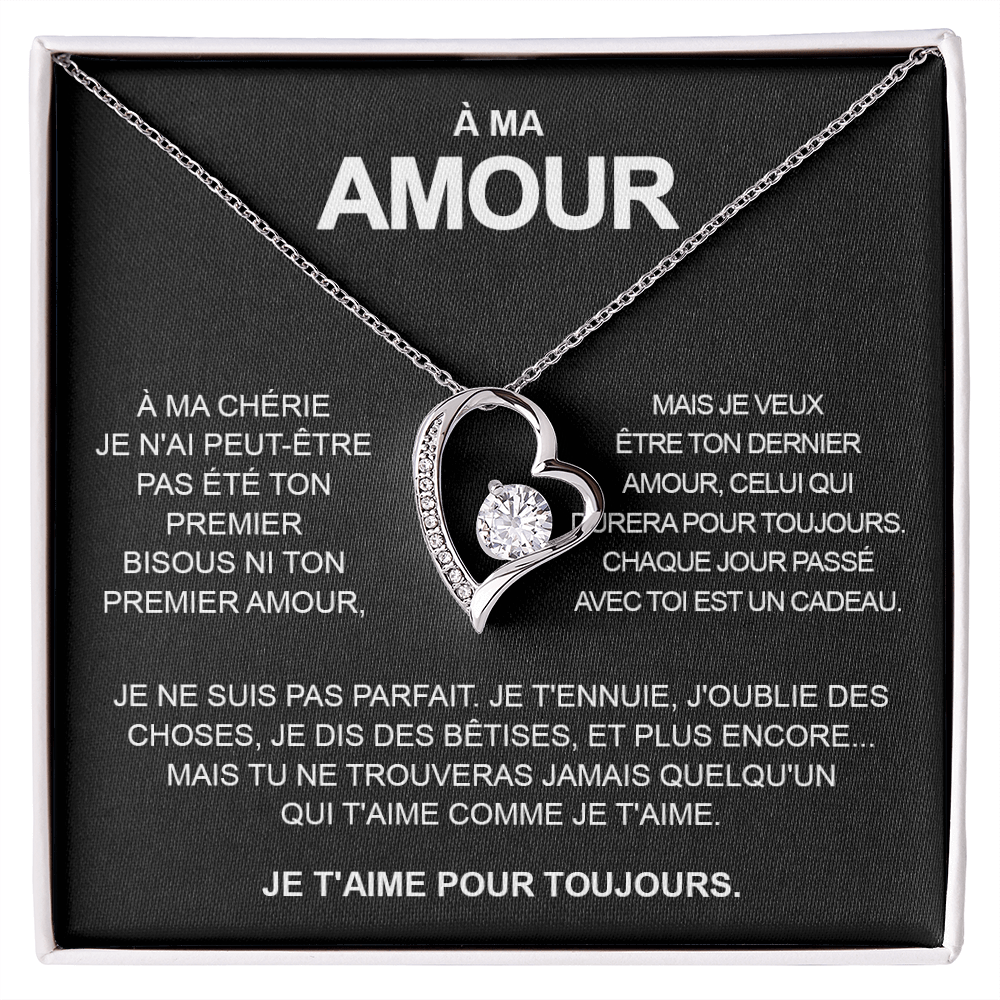 À mon Amour - Collier coeur