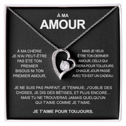 À mon Amour - Collier coeur