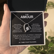 À mon Amour - Collier coeur