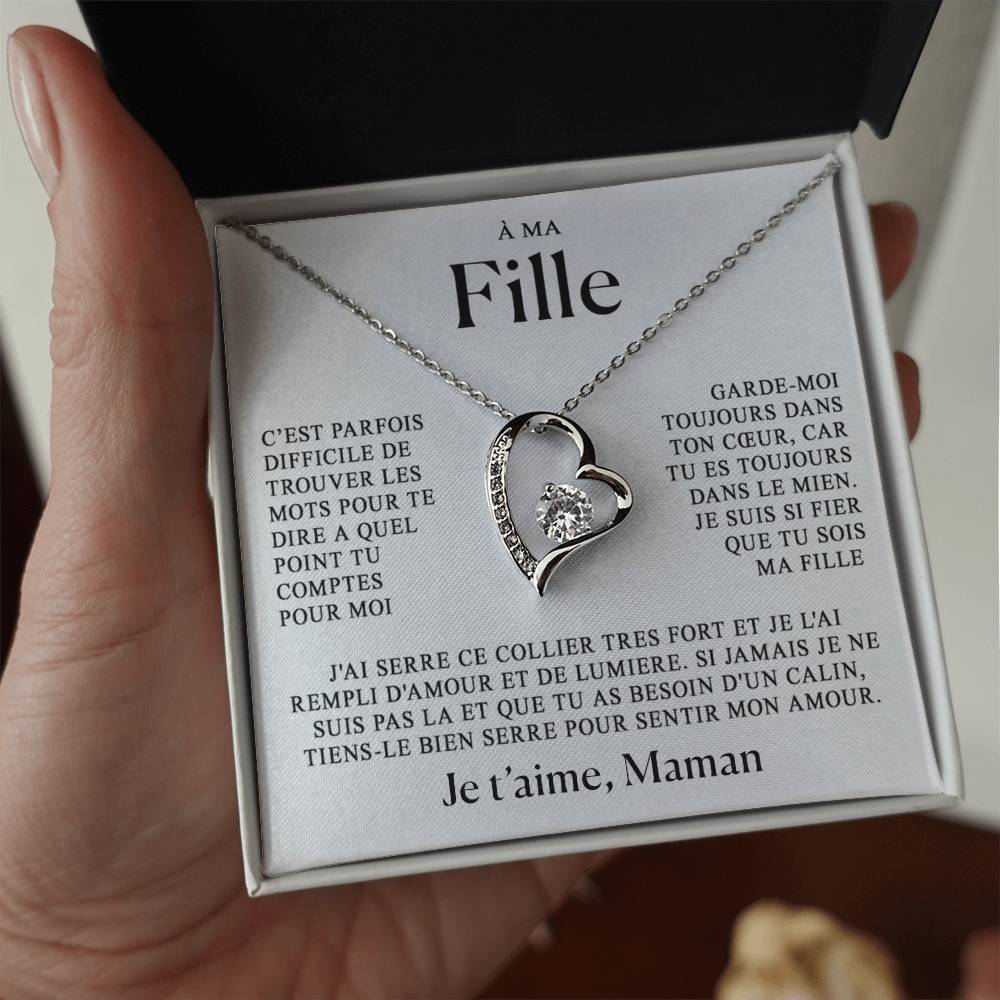 À ma Fille – Toujours dans mon cœur