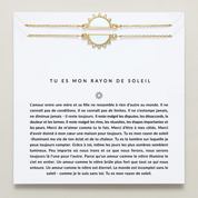 Mère Et Fille - Collier Tu Es Mon Soleil