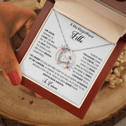 À ma belle fille - Le temps ne changera jamais mon amour pour toi - Or