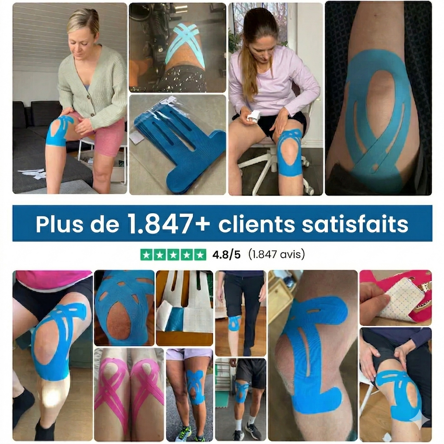 Cours sans y penser. Ton genou te suit enfin.