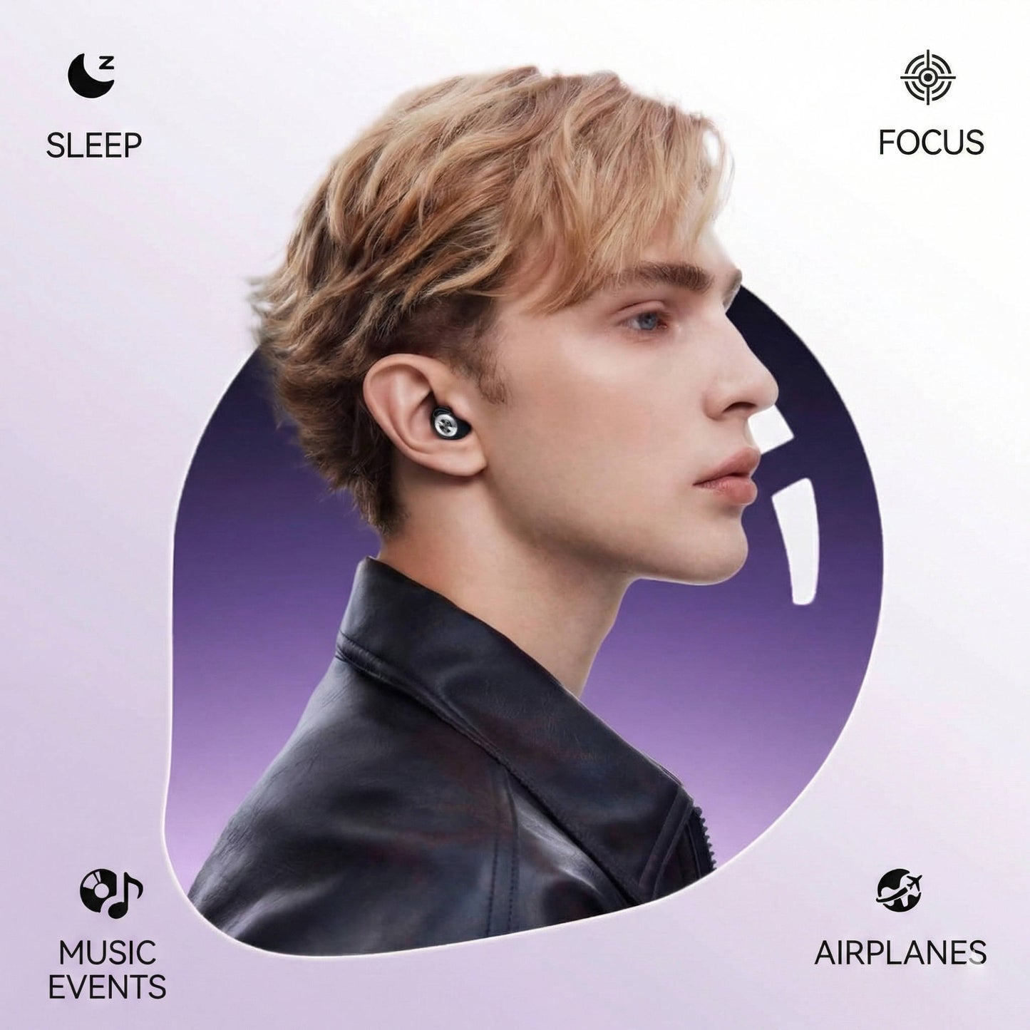 Noise Cancelling Ear Plugs for Sleeping Snoring