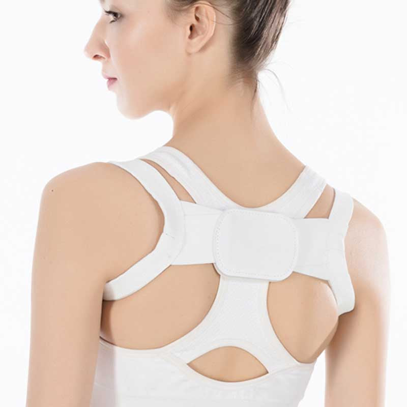 Posture Corrector with Adjustable Straps and Breathable Mesh