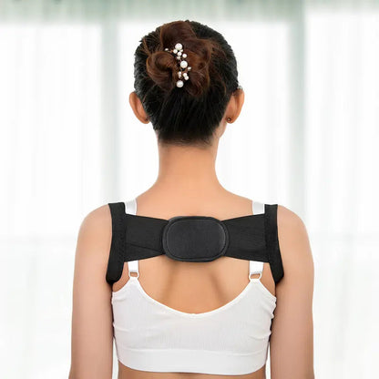 Posture Corrector with Adjustable Straps and Breathable Mesh