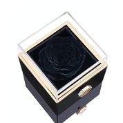 Deux coeurs imbriqués - Collier personnalisé - Or Rose